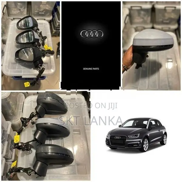 Genuine Audi A1 2017 passenger side mirrors auto folding