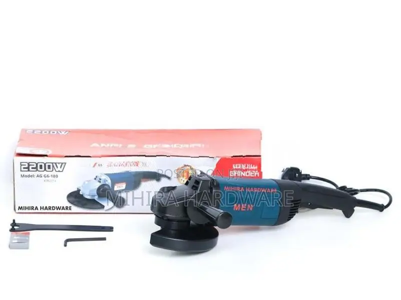 MEN (AG G6 180) 7" inches 180mm Angle Grinder 2200 Watts
