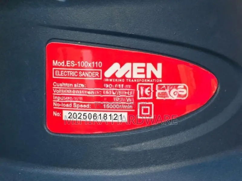 MEN 100x110 Palm sander wood 220W Sanding machine
