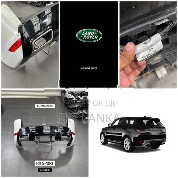 Genuine Range Rover Sport 2019 rear bumper light white