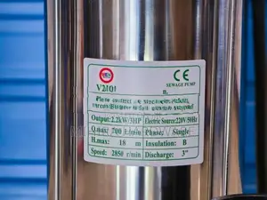 V2200 MEN 3Hp 3" Submersible Pump Water Motor Jabos sludge ජබොස් පොම්ප
