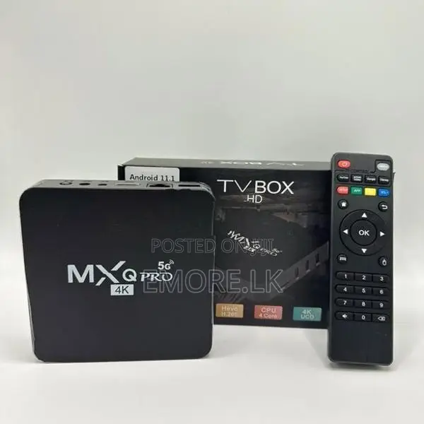 4k Android Tv Box 4Gb / 32 Gb Mxq Pro Smart EMO