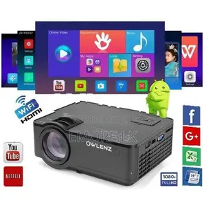 Owlenz SD150 720P Projector with 4.3-inch LCD Screen WIFI emo