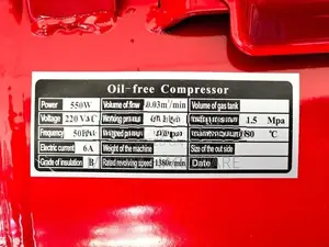 24L MEN 8 Bar Air Compressor Direct Driven