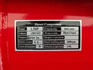 MEN 24 liters 8 bar Direct Couple Air Compressor