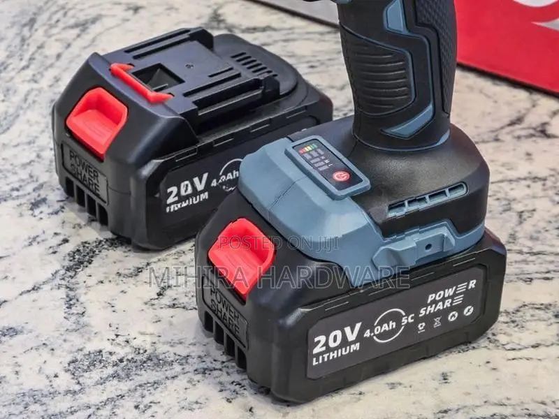 MEN 450Nm 1/2" Brushless Cordless impact gun wrench power tool battery