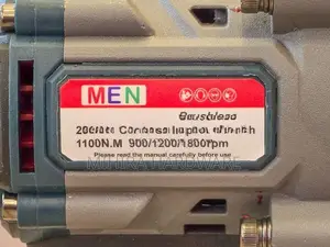 MEN 6606 1100Nm cordless impact wrench battery power tool