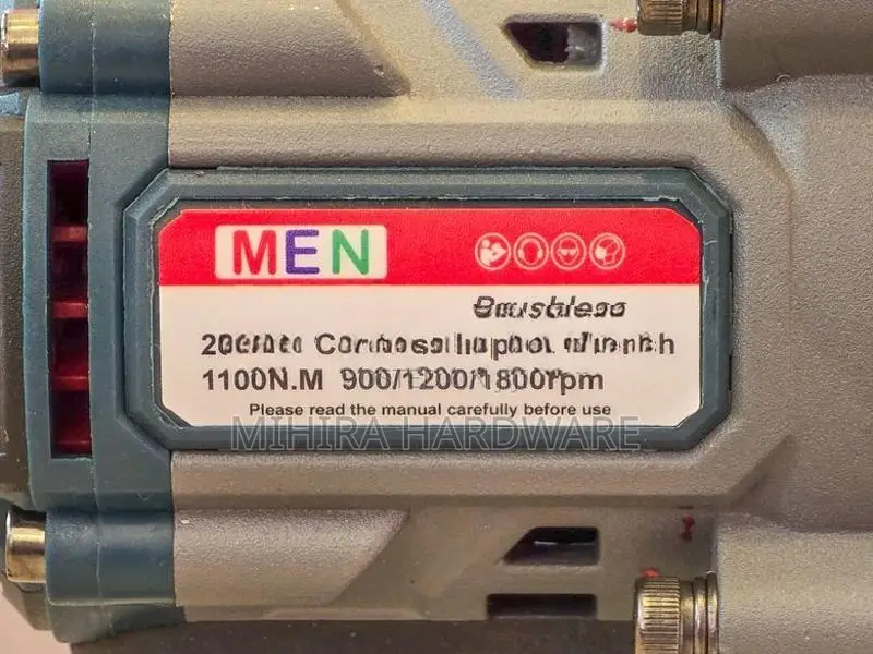 MEN 6606 1100Nm cordless impact wrench battery power tool