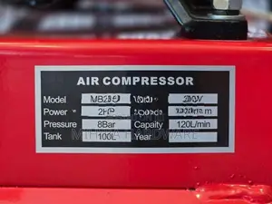 MEN 100L 100 Litres Air compressor 8 bar 2HP
