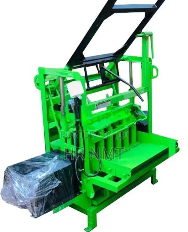 Cement Block Making Machine - 6 Station Type