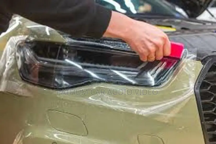 Headlight PPF Protection