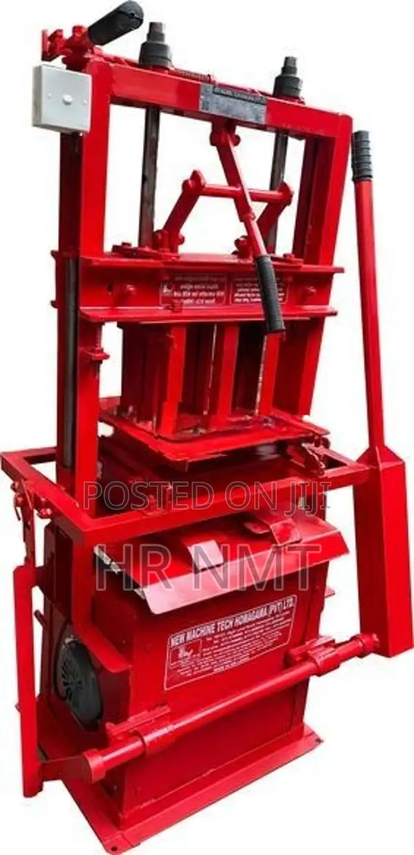 Cement Block Machine (Red Double) – Gal