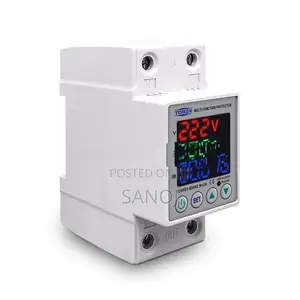 TOMZN 63A VAkWh Over Under Voltage Current Protector