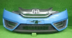 Honda Fit GP5 Front Bumper Blue / Black