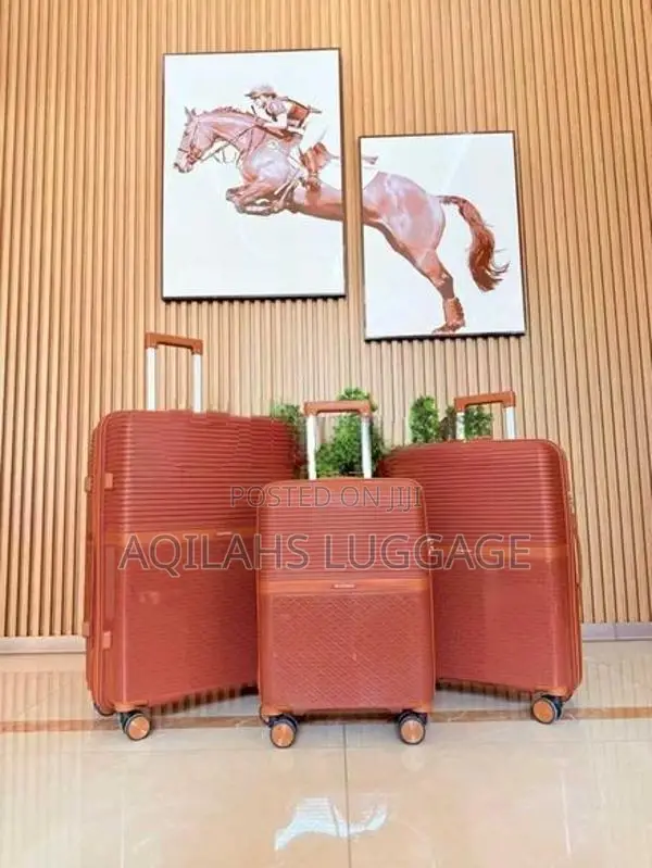 PP LUGGAGE BAGS TROLLEY SETS