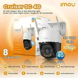 Cruiser SC 4G 3MP SIM PTZ CCTV Camera