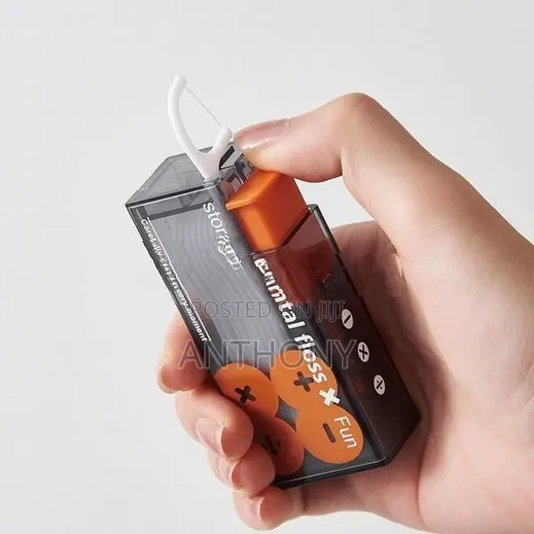 DENTAL FLOSS PICKS WITH STORAGE CASE