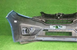 Honda Fit GP5 Front Bumper Blue / Black