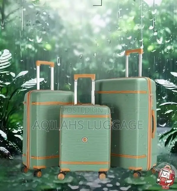 PP LUGGAGE BAGS TROLLEY SETS