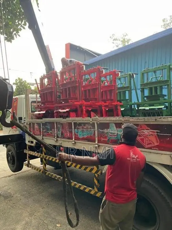 Cement Block Machine (Red Double) – Gal