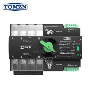 Solar TOMZN 100A 4 Pole 3 Phase Premium ATS Automatic Transfer Switch
