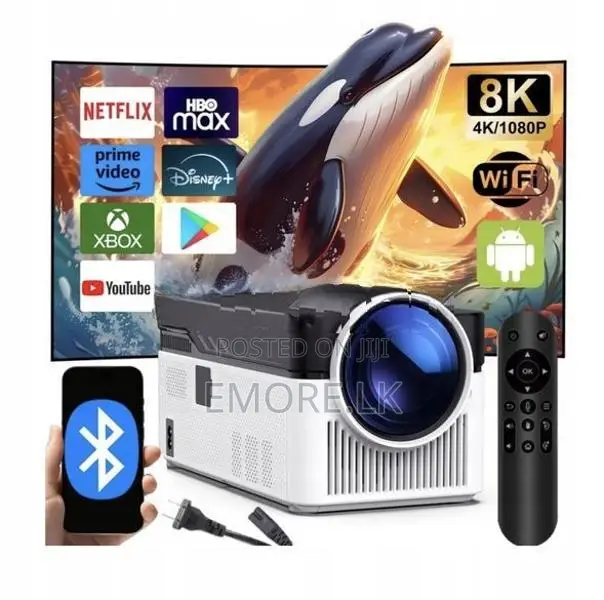 HY450 8K Projector 700ANSI Ultra Short Throw 1080p \ EMO