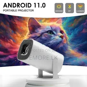 P30- 1080P Mini Home 4K Projector Dual WiFi and Bluetooth android \ EM