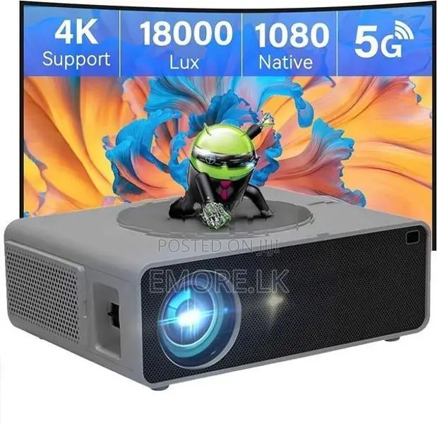 T26L.1080P LED Full HD Projector Video 5800 Lumen FHD 3D