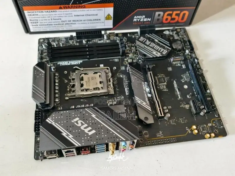 Ryzen 7 7800 X3 D with B760 Gaming Plus Motherboard Combo
