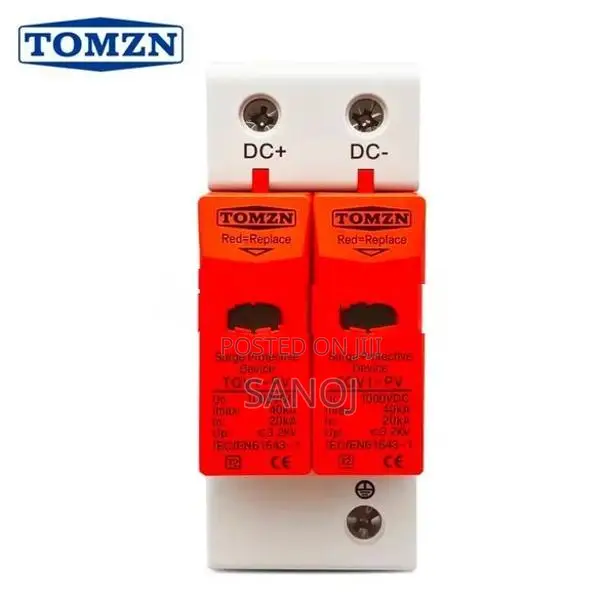 TOMZN 1000V DC SPD Surge Protective Device Protection
