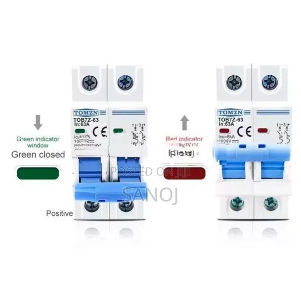 Tomzn 32A 1000V DC MCB Miniature Circuit Breaker Solar Panel Isolator