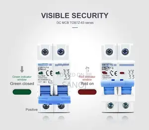TOMZN 40A DC MCB Miniature Circuit Breaker Solar Panel Isolator