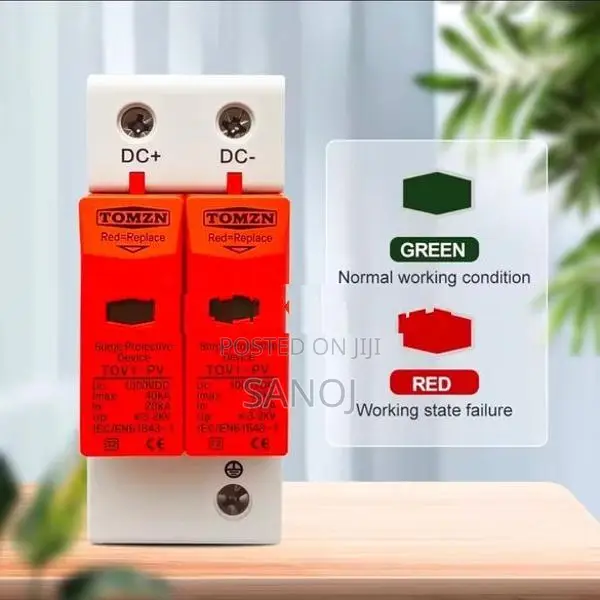 TOMZN 1000V DC SPD Surge Protective Device Protection