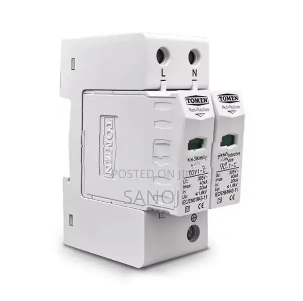 TOMZN AC SPD 20ka-40ka Solar Surge Protective Device Lightning Protect