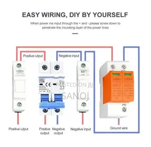 Tomzn 32A 1000V DC MCB Miniature Circuit Breaker Solar Panel Isolator