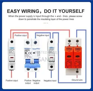TOMZN 1000V DC SPD Surge Protective Device Protection