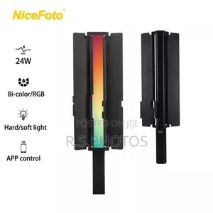 NiceFoto TC C2 RGB 24W Handheld Light Stick