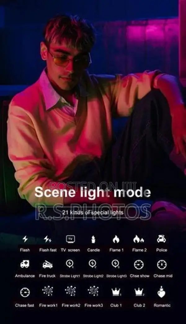 NiceFoto TC C2 RGB 24W Handheld Light Stick