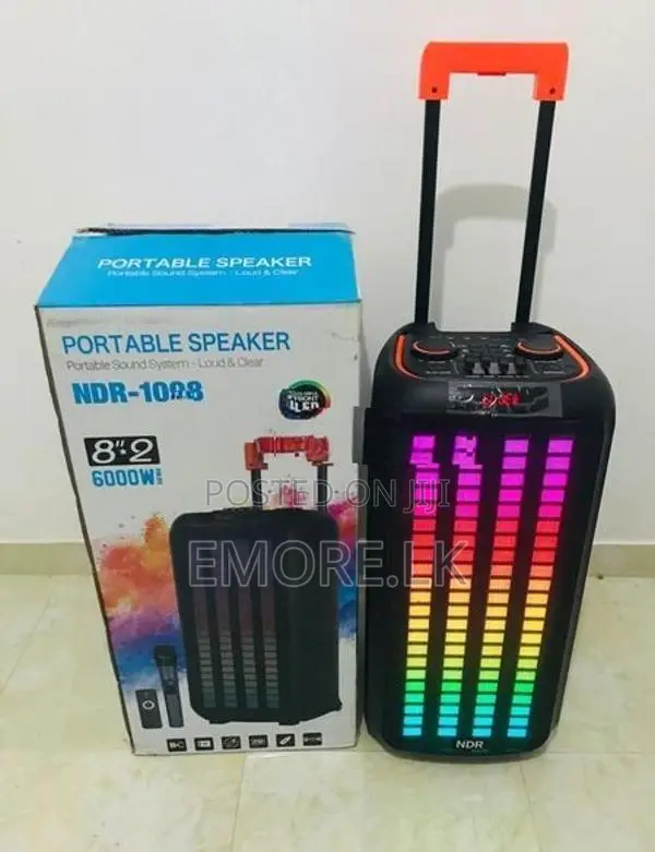 NDR 1098 Bluetooth Karaoke Speaker
