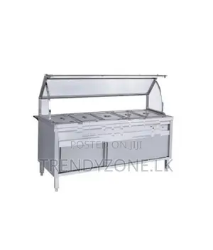 Industrial Electric Bain Marie Cabinet 05 Pans