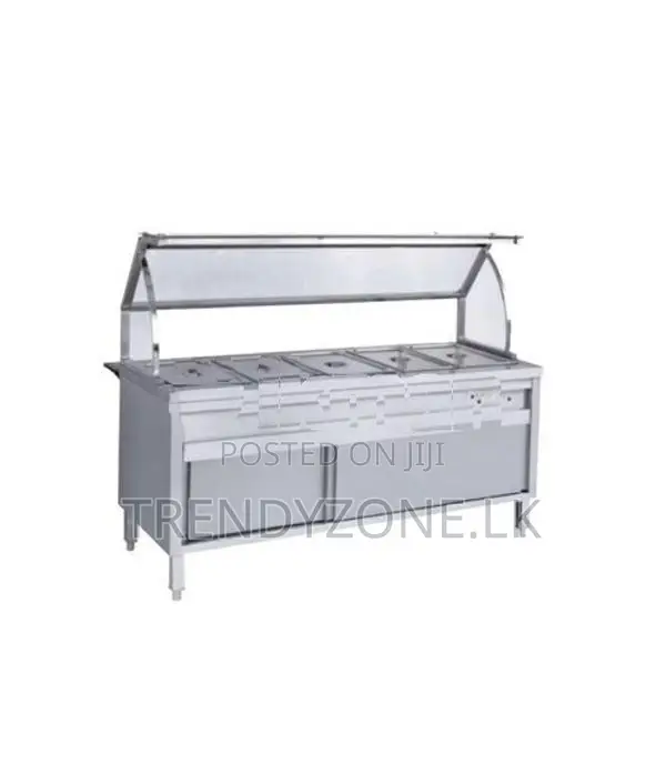 Industrial Electric Bain Marie Cabinet 05 Pans