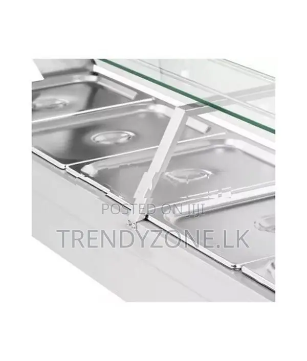 Industrial Electric Bain Marie 06 Pans Table Top