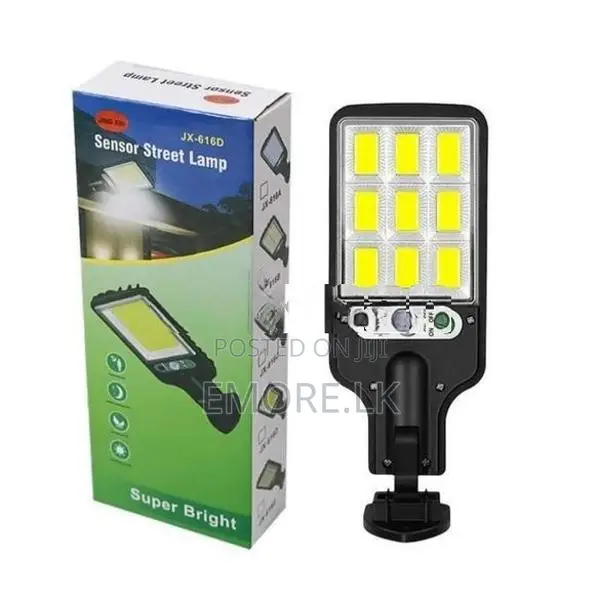 JX-616D Solar Sensor Street Lamp