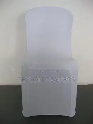 Plastic Chair White Cover Spandex