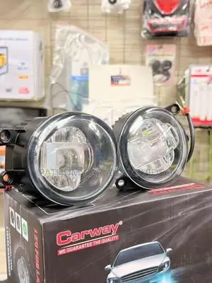 Fog Light Led Glass Metal Finish For Toyota