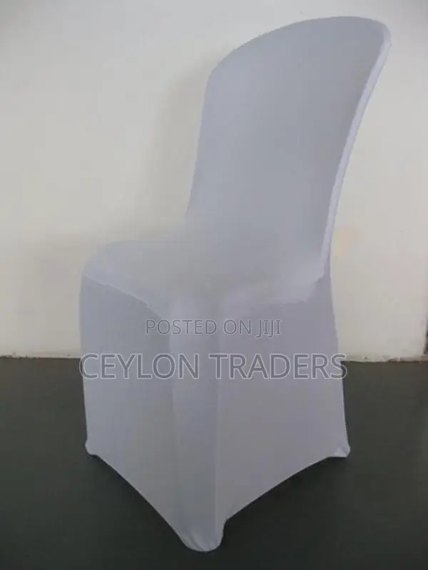 Plastic Chair White Cover Spandex