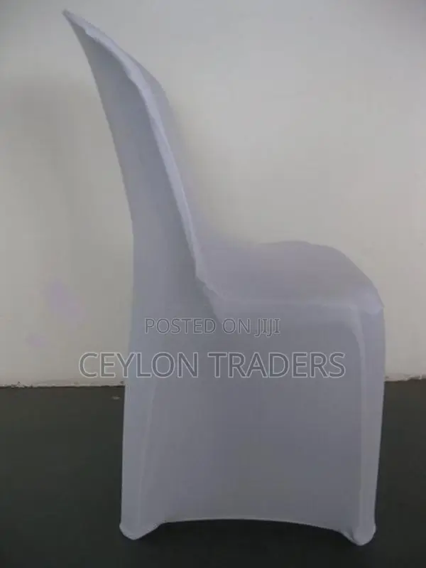 Plastic Chair White Cover Spandex