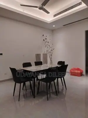 Luxury Dining Table with Cushion Chairs