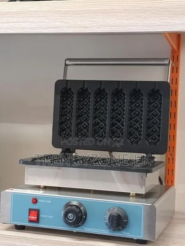 Industrial Electric Cone Dog Waffle Maker