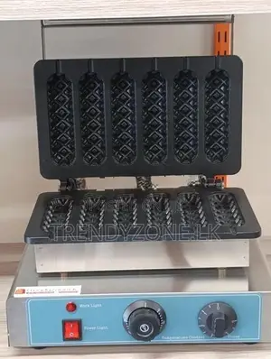 Industrial Electric Cone Dog Waffle Maker